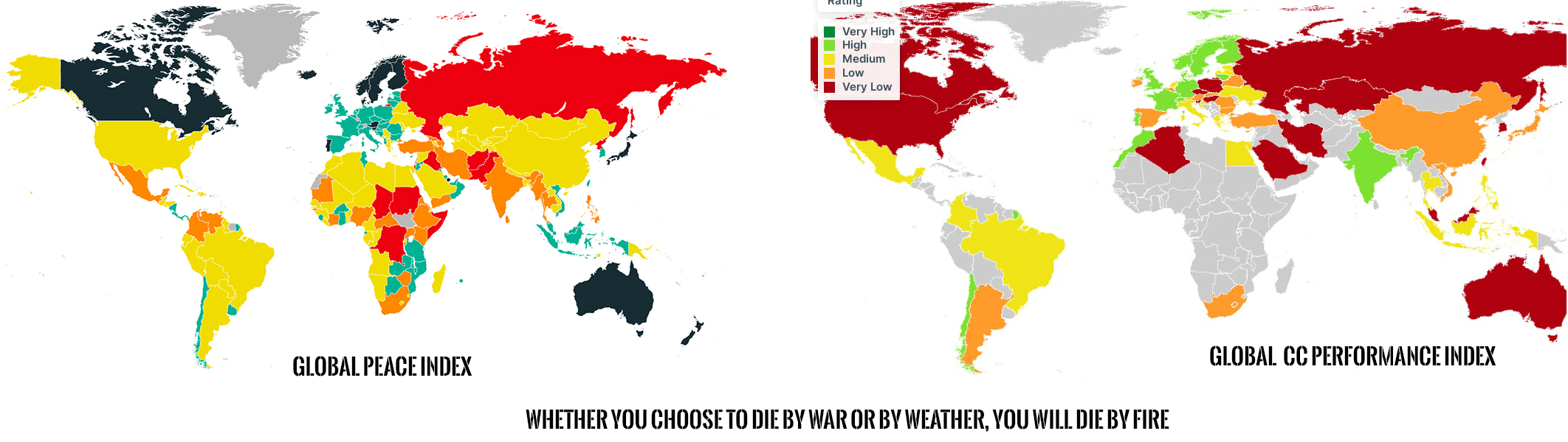 War or weather, take your pick